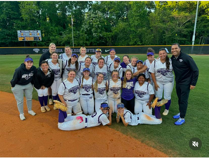 softball team and Dr. Dozier