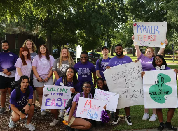 Image of Columbia College students
