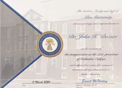 allen certificate