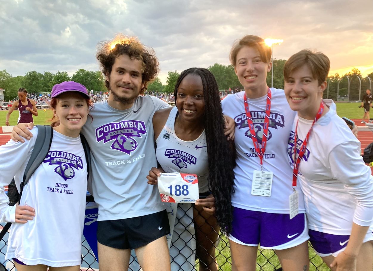 track athletes at nationals